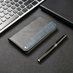 Flip Cover Samsung Galaxy S20 Ultra Zweifarbig Lederoptik