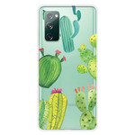 Samsung Galaxy S20 FE Cover Cactus Aquarell