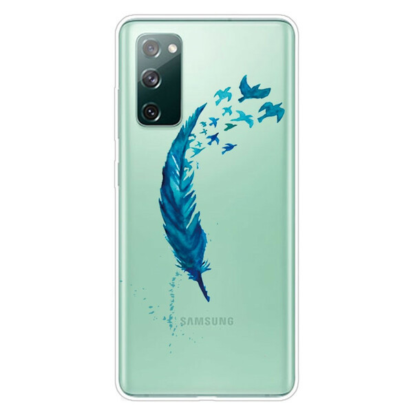 Samsung Galaxy S20 FE Cover Schöne Feder