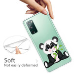 Samsung Galaxy S20 FE Cover Transparent Trauriger Panda