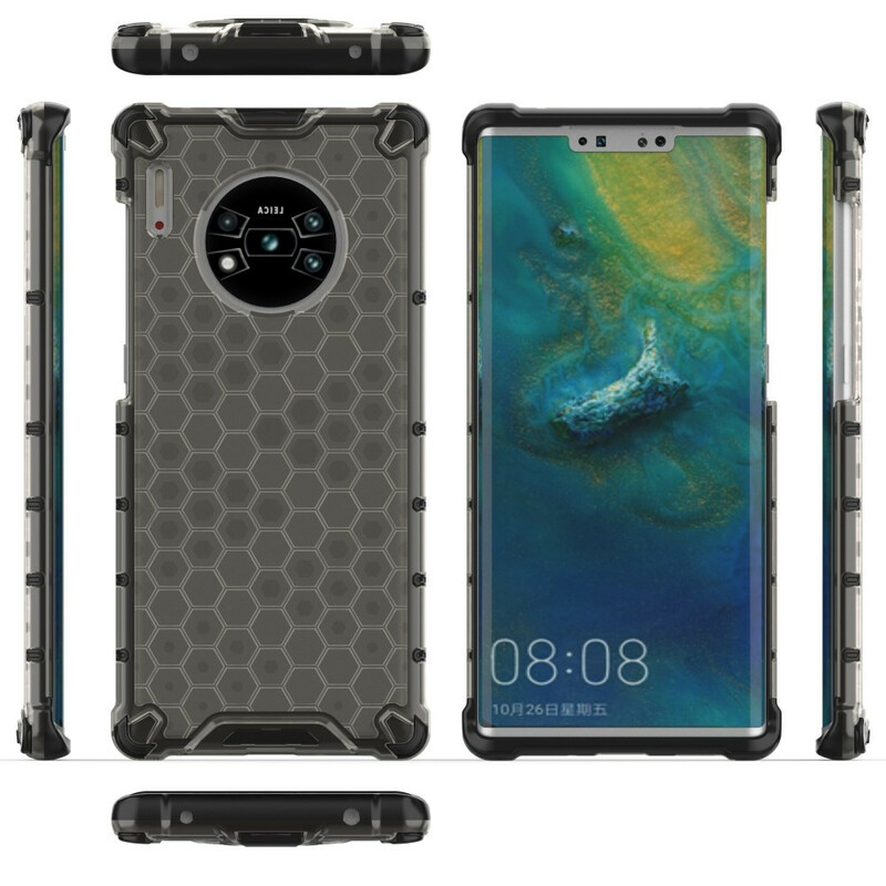 Huawei Mate 30 Pro Cover Wabenmuster