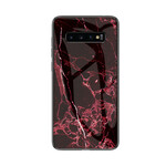 Hülle Samsung Galaxy S10 5G Panzerglas Marmor