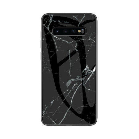 Hülle Samsung Galaxy S10 5G Panzerglas Marmor