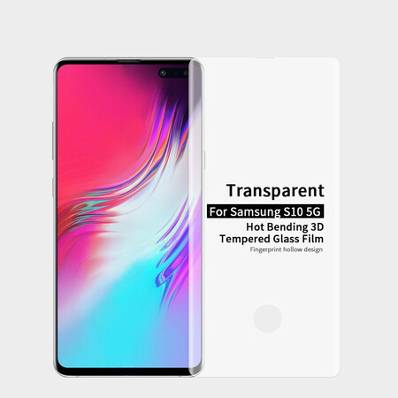 Schutz aus gehärtetem Glas für Samsung Galaxy S10 5G PINWUYO