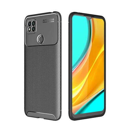 Xiaomi Redmi 9C Flexible Kohlefaser Cover
