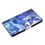 Hülle Samsung Galaxy Tab A 8.0 (2019) Blaue Schmetterlinge