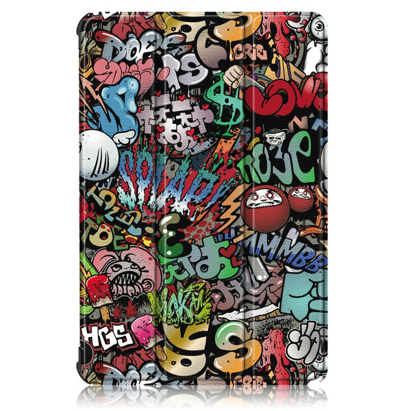 Smart Case Huawei MatePad T 10s Verstärkt Graffiti