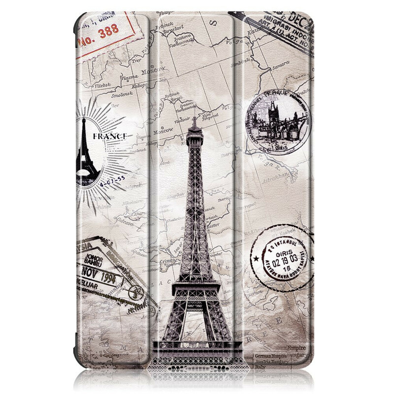 Smart Case Huawei MatePad T 10s Verstärkt Eiffelturm Retro