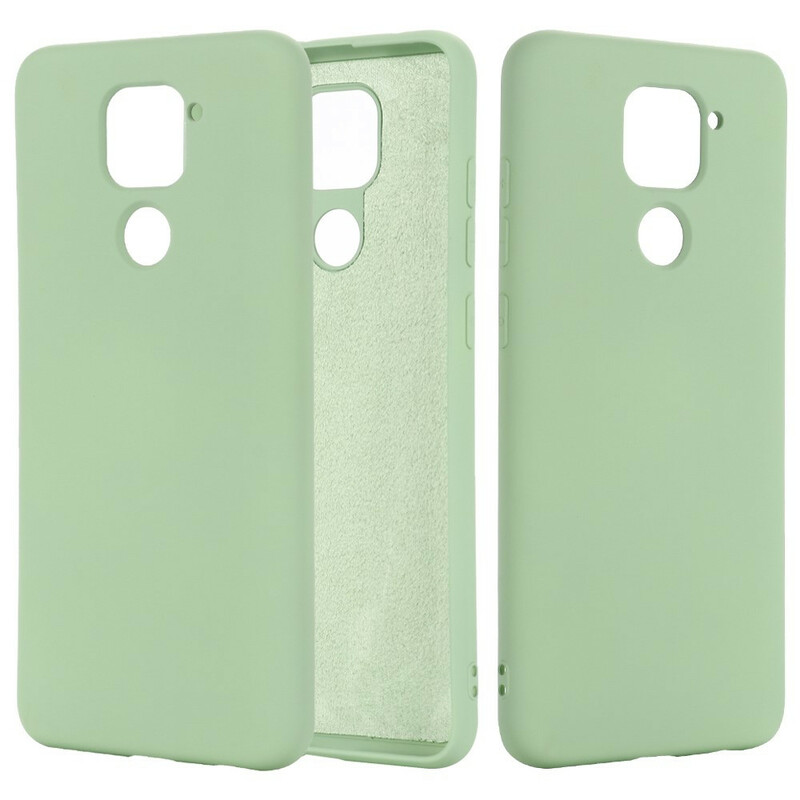 Xiaomi Redmi Note 9 Cover Design Liquid Silicone