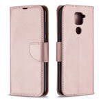 Xiaomi Redmi Note 9 Litchi Tasche Schräge Klappe