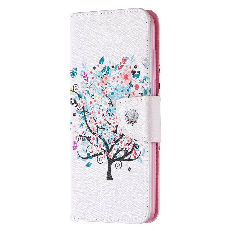Xiaomi Redmi Note 9 Flowered Tree Hülle