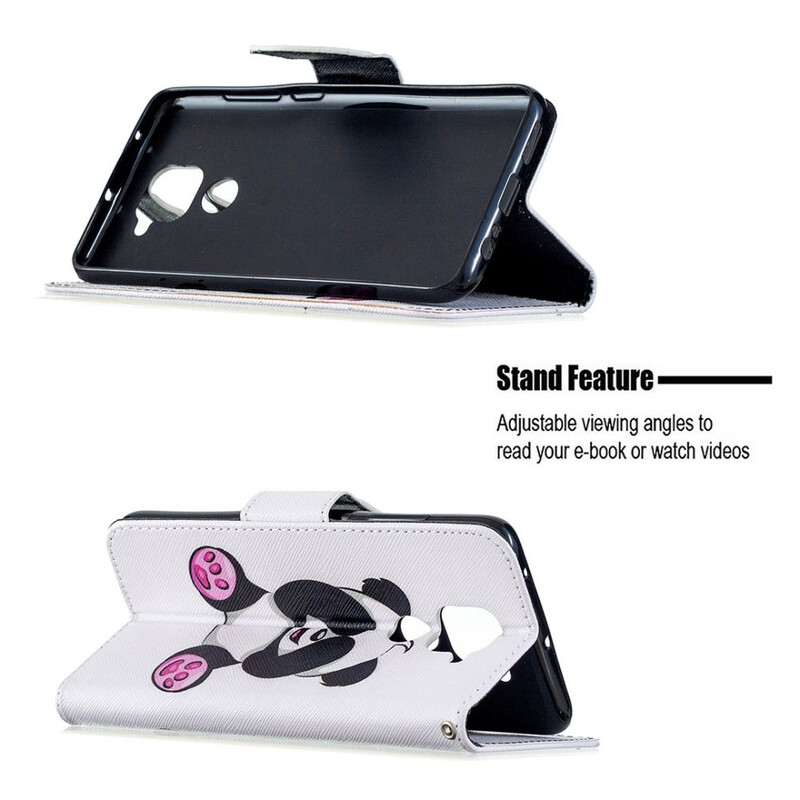 Xiaom9 Redmi Note 9 Panda Fun Hülle