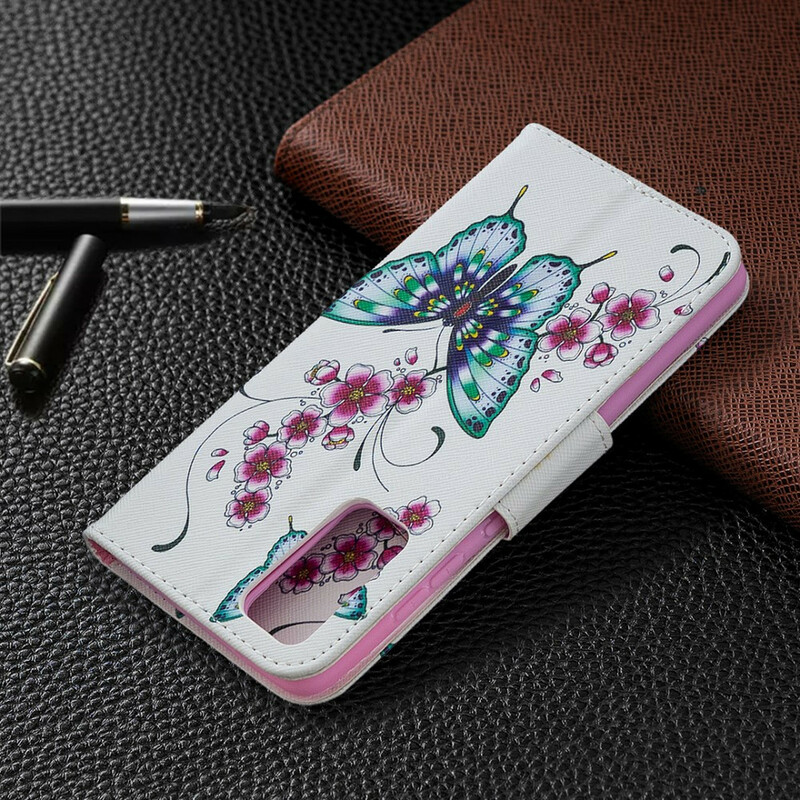 Samsung Galaxy S20 FE Hülle Wunderbare Schmetterlinge