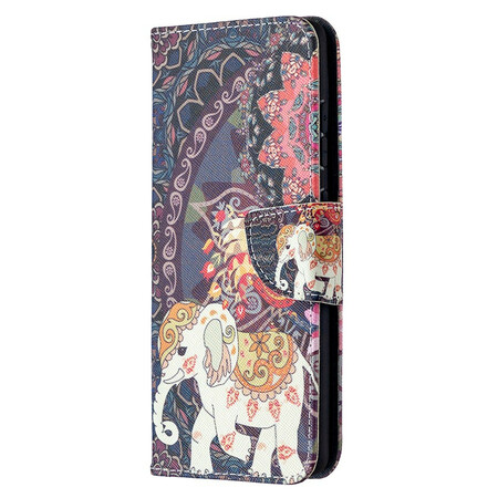 Samsung Galaxy S20 FE Hülle Mandala Ethnische Elefanten
