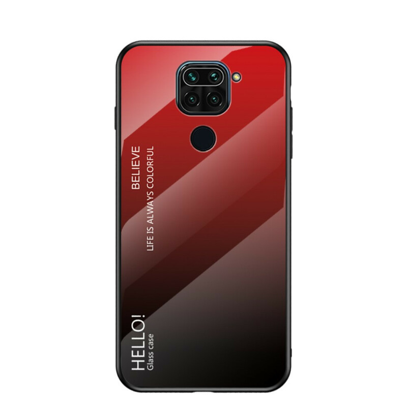 Xiaomi Redmi Note 9 Panzerglas Cover Hello