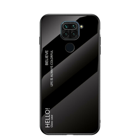 Xiaomi Redmi Note 9 Panzerglas Cover Hello