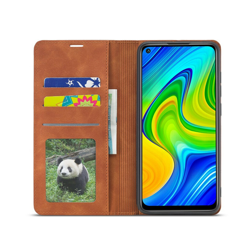 Flip Cover Xiaomi Redmi Note 9 Lederoptik FORWENW Flip Cover Xiaomi Redmi Note 9 Lederoptik FORWENW