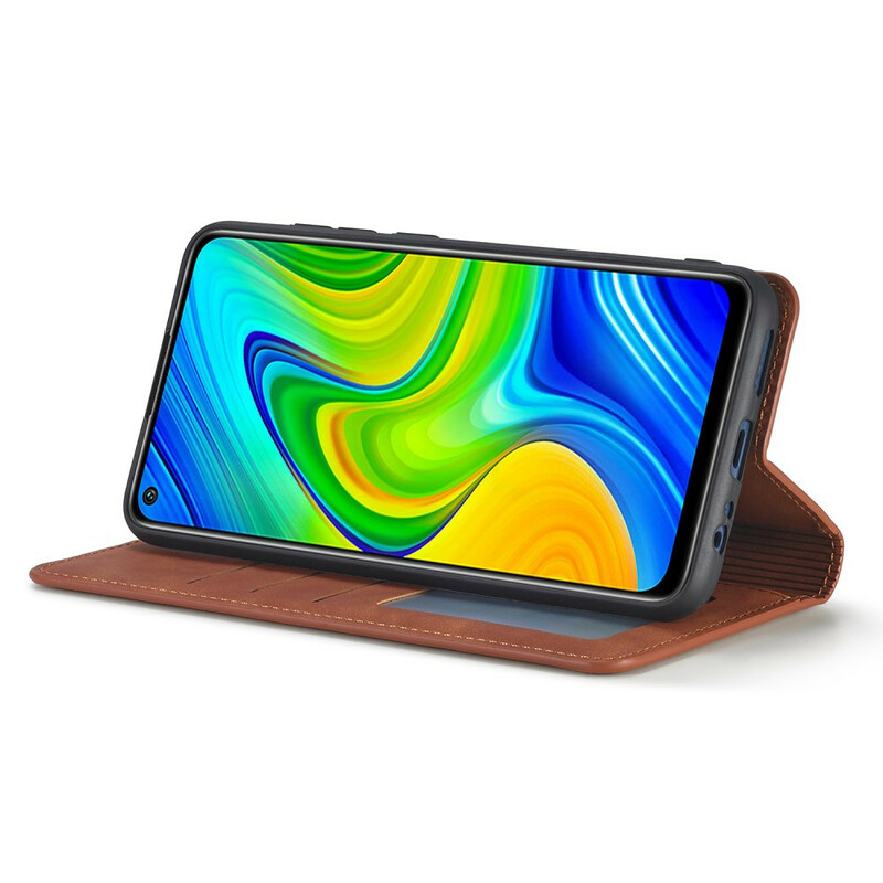 Flip Cover Xiaomi Redmi Note 9 Lederoptik FORWENW Flip Cover Xiaomi Redmi Note 9 Lederoptik FORWENW