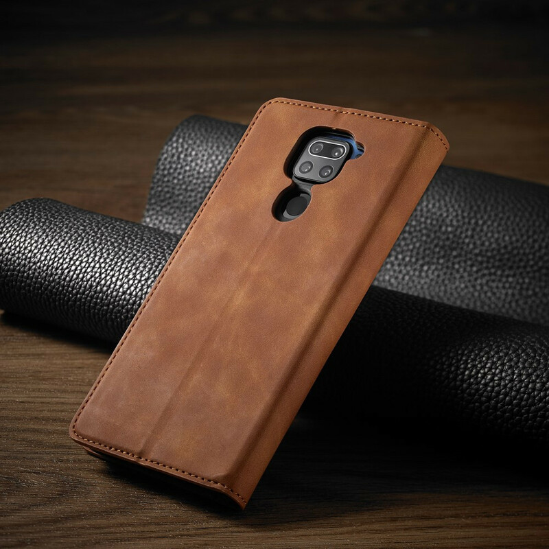 Flip Cover Xiaomi Redmi Note 9 Lederoptik FORWENW Flip Cover Xiaomi Redmi Note 9 Lederoptik FORWENW