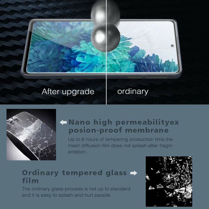 Samsung Galaxy S20 FE Cover Transparent Verstärkte Ecken