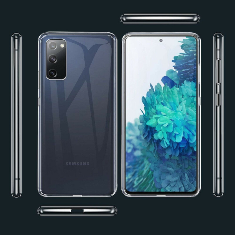 Samsung Galaxy S20 FE Cover Transparent Verstärkte Ecken