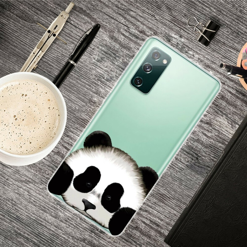Samsung Galaxy S20 FE Hülle Transparent Panda
