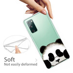 Samsung Galaxy S20 FE Hülle Transparent Panda