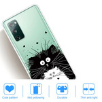 Samsung Galaxy S20 FE Cover Schau dir die Katzen an