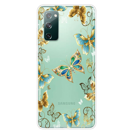 Samsung Galaxy S20 FE Schmetterlinge Design Cover