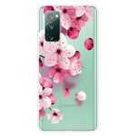 Samsung Galaxy S20 FE Cover Kleine Rosenblüten