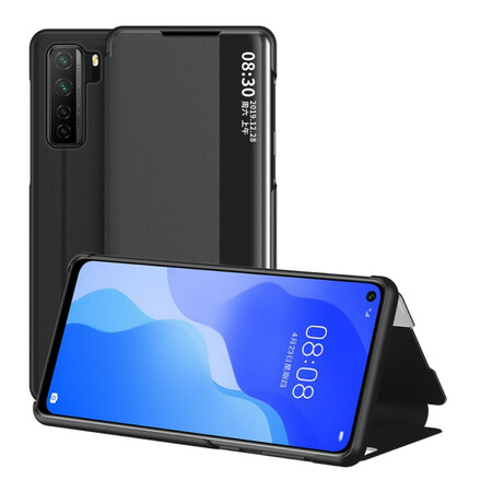 View Cover Huawei P40 Lite 5G Kunstleder strukturiert