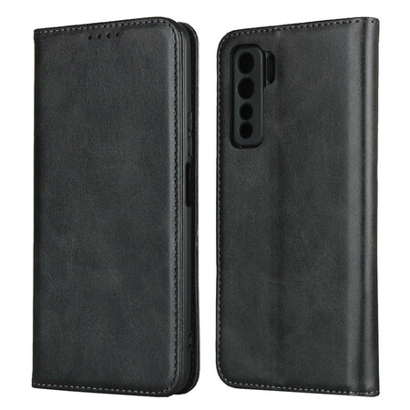 Flip Cover Huawei P40 Lite 5G Echtleder