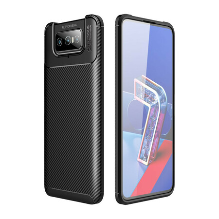 Asus ZenFone 7 / 7 Pro Flexible Kohlefaser Cover