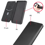 Flip Cover Asus ZenFone 7 / 7 Pro Silikon Carbon