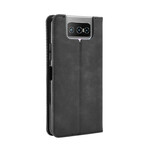 Flip Cover Asus ZenFone 7 / 7 Pro Vintage Styled Leather Effect