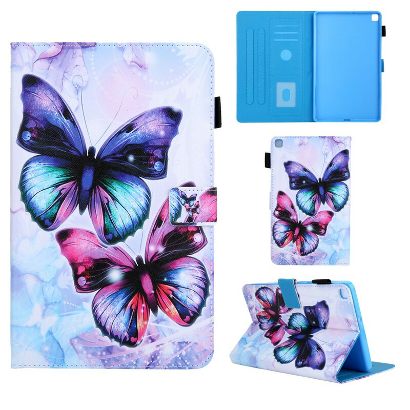 Samsung Galaxy Tab A 8.0 (2019) Hülle Verzauberte Schmetterlinge