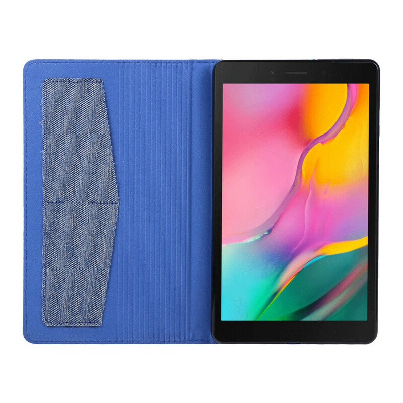 Hülle Samsung Galaxy Tab A 8.0 (2019) Gewebte Textur