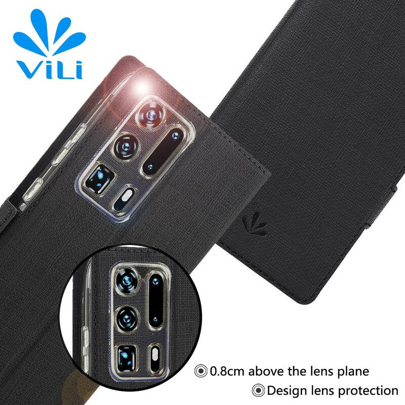 Flip Cover Huawei P40 Pro Plus Texturiert VILI DMX