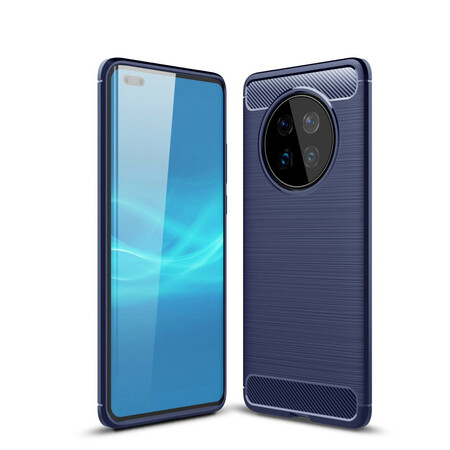 Huawei Mate 40 Pro Kohlefaser Cover Gebürstet