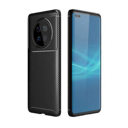 Hülle Huawei Mate 40 Pro Textur Flexible Kohlefaser