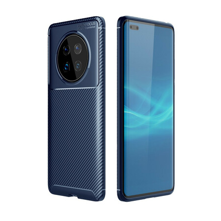 Hülle Huawei Mate 40 Pro Textur Flexible Kohlefaser