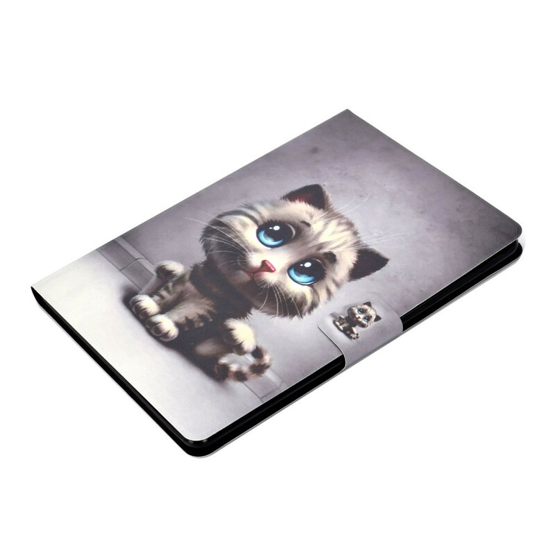 Huawei MediaPad T3 10 Hülle Kätzchen Blaue Augen