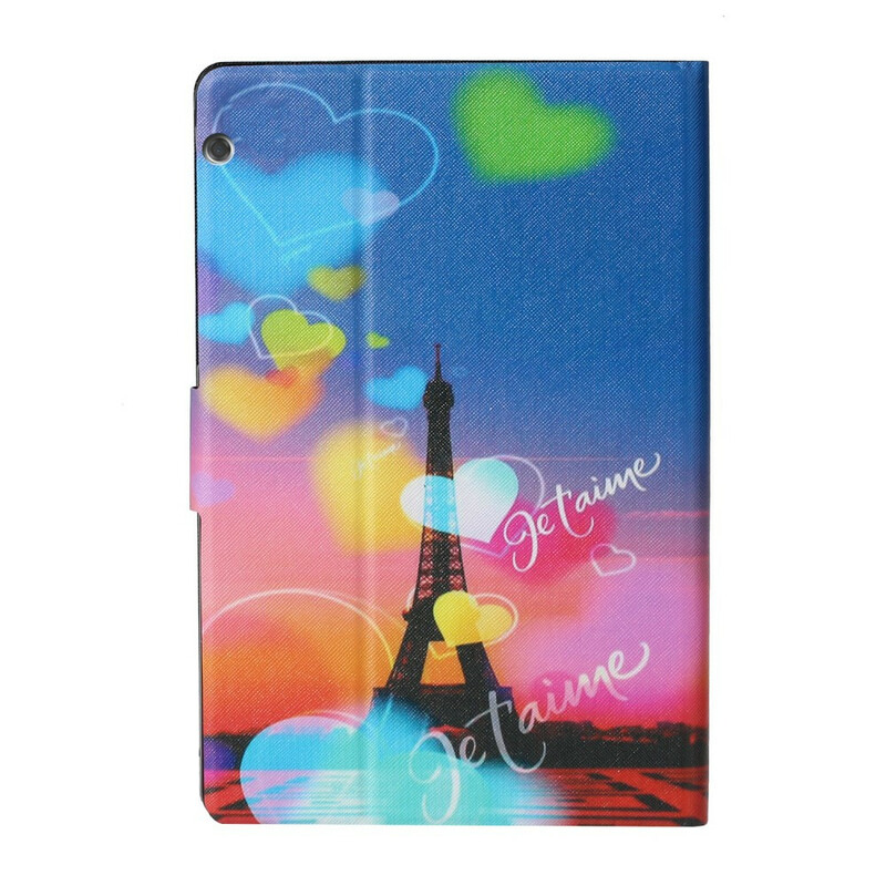 Hülle Huawei MediaPad T3 10 Paris Ich liebe dich