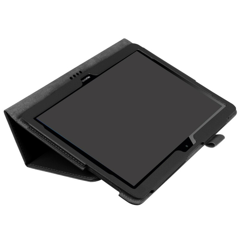 Smart Case Huawei MediaPad T3 10 Zwei Klappen Style Leder Litschi