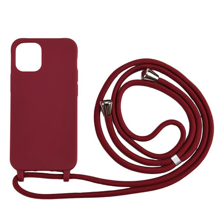 iPhone 12 / 12 Pro Silikonhülle und Kordel