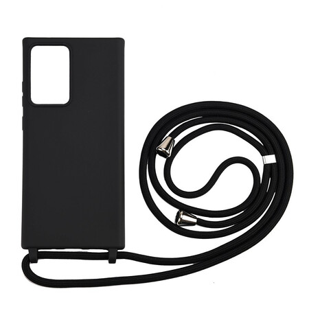 Samsung Galaxy Note 20 Ultra Silikonhülle und Kordel