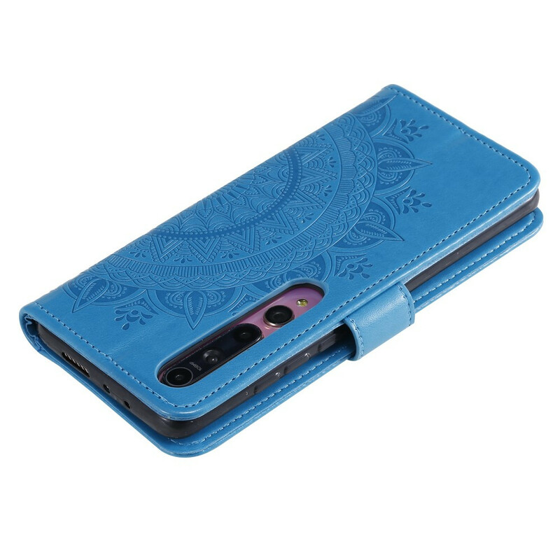 Xiaomi Mi 10 / 10 Pro Tasche Mandala Sonne