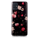 Samsung Galaxy A51 Serie Floralies Fluoreszierendes Cover