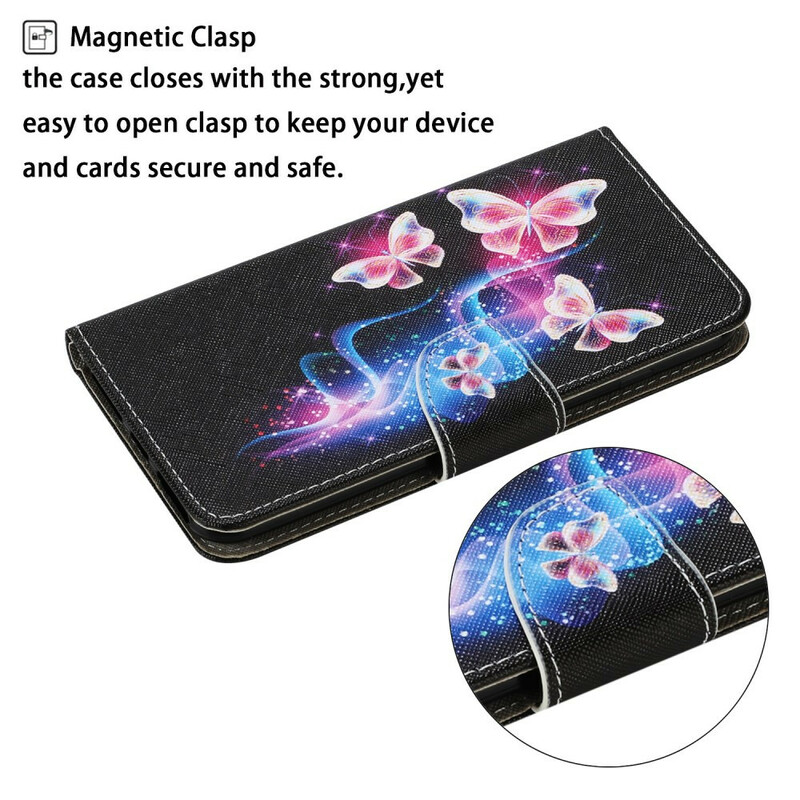 Samsung Galaxy S20 FE Hülle Magische Schmetterlinge