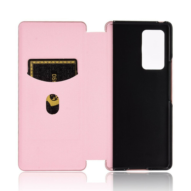 Samsung Galaxy Z Fold 2 Kohlefaser Tasche